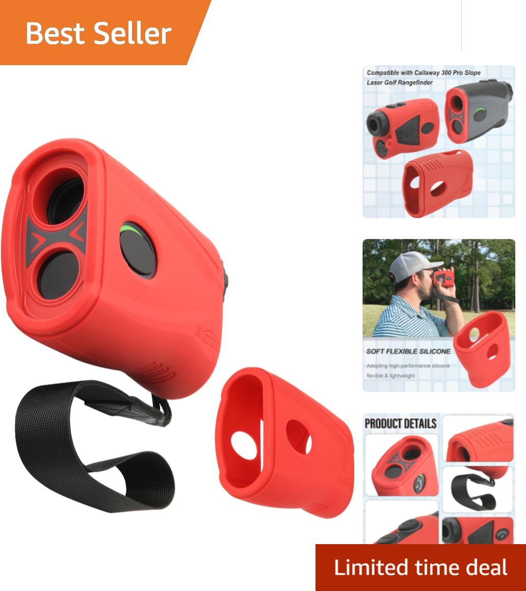 Lightweight Silicone Case for Callaway 300 Pro Rangefinder - Anti-Slip Design