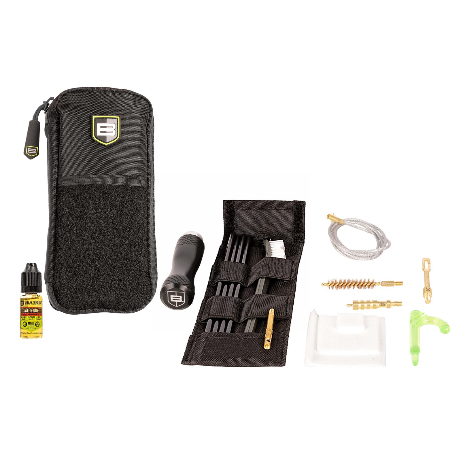Breakthrough Clean BT-MPK-338 Badge Rod/Pull Thru Kit .338 Cal