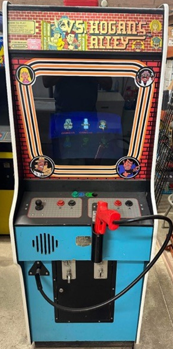 HOGANS ALLEY  - NINTENDO VS ARCADE MACHINE by NINTENDO 1984 (Excellent) *RARE*