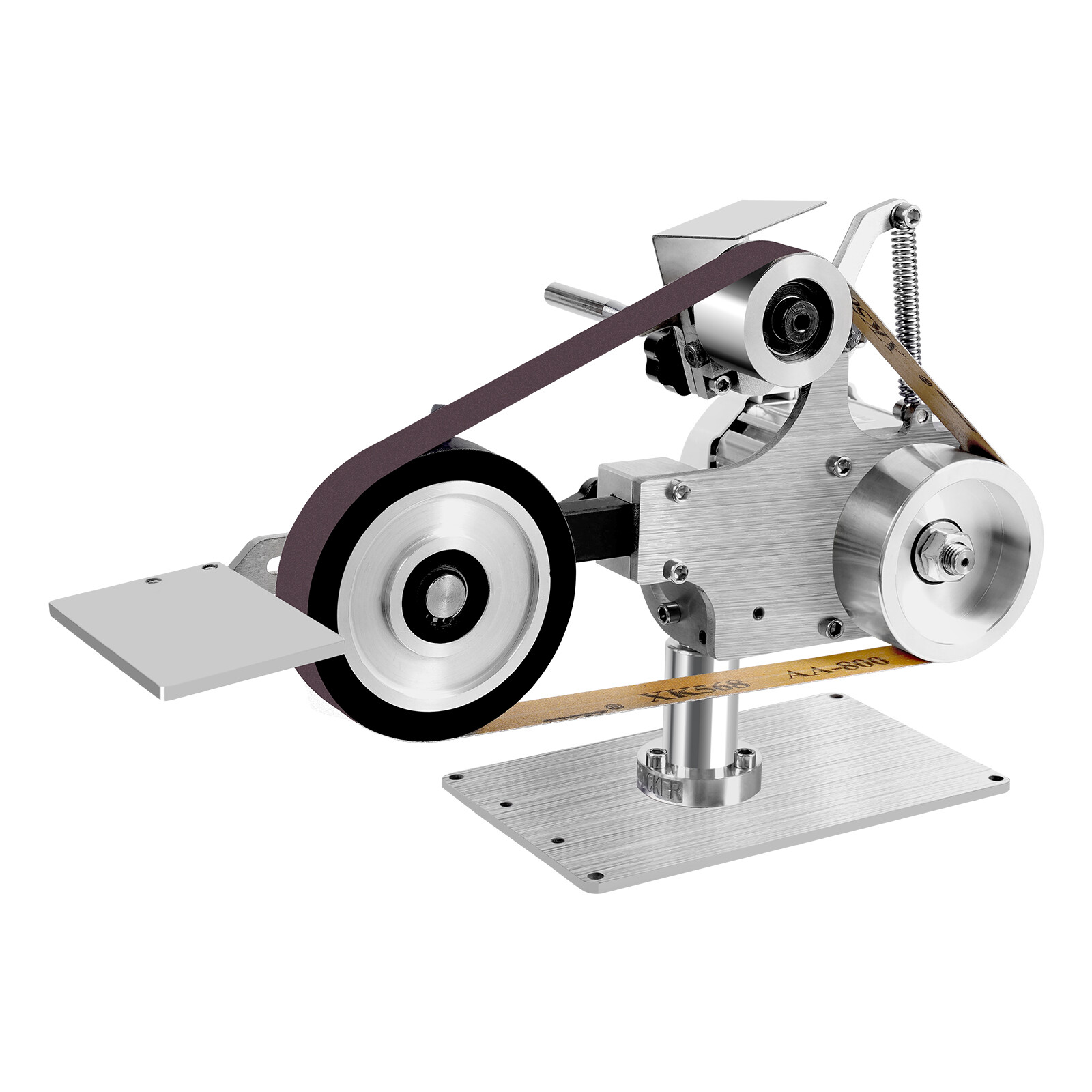 Belt Sander Bench Grinder Knife Sharpener with Large Table Polishing Sander