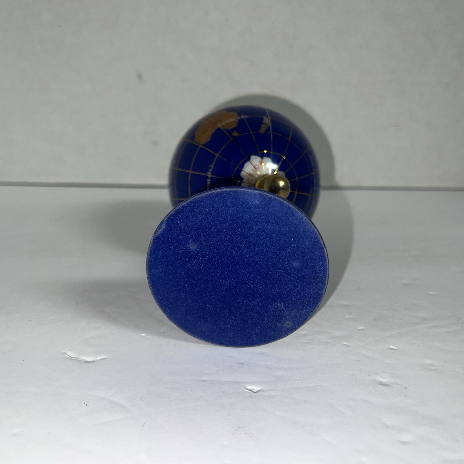 Globe World Map Desktop Globe 6" HIGH EUC