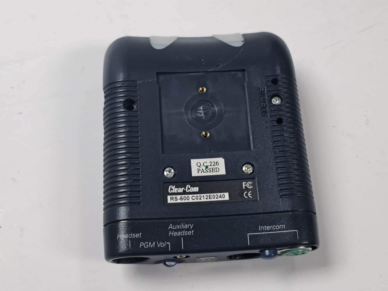 Clearcom RS-602 Two-Channel Portable Intercom Beltpack READ Description