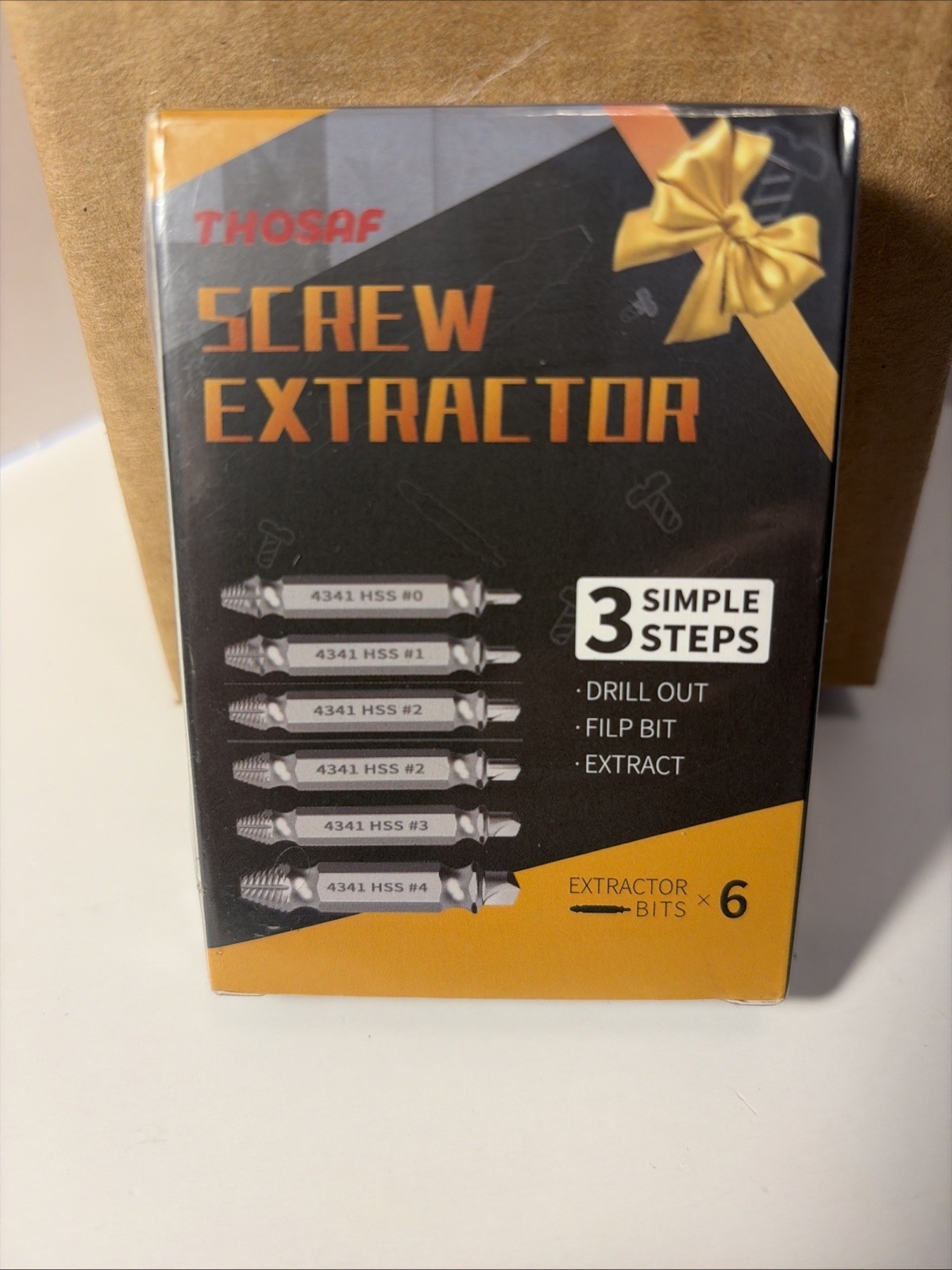 Thosaf Screw Extractor Set