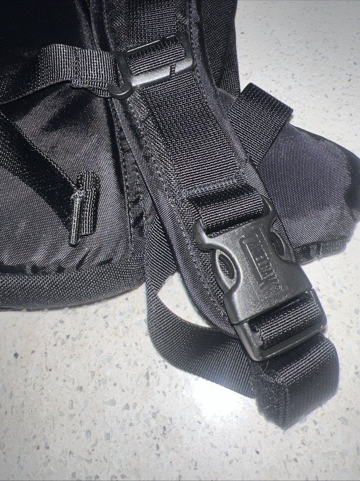 Camelback Backpack Black M.U.L.E Maximum Gear Cordura Preowned