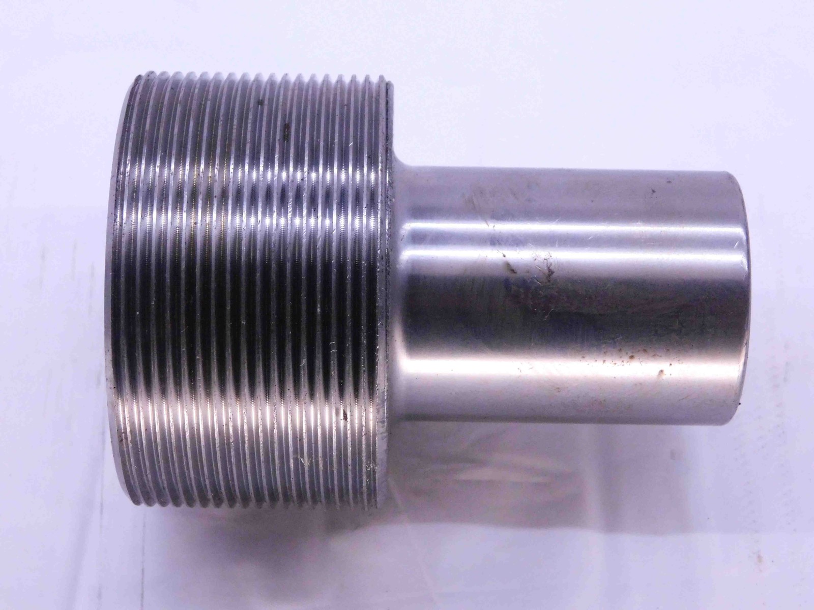 SHOP MADE M65 X 2 THREAD PLUG GAGE 65 2.0 GO ONLY P.D. = 2.5072 METRIC CHECK