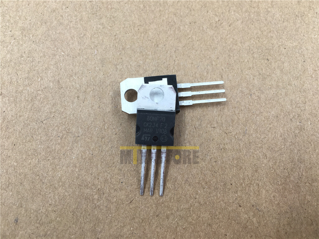 10PCS STP80NF70 P80NF70 NEW ORIGINAL ST mosfet transistor TO220