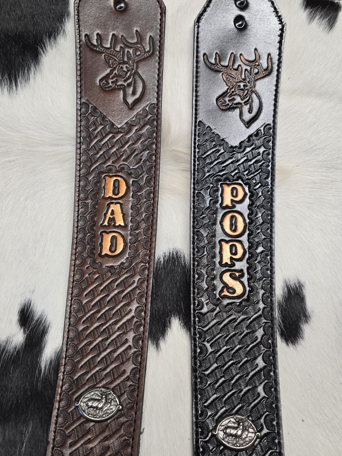 CUSTOM LEATHER RIFLE/ SHOTGUNG SLING
