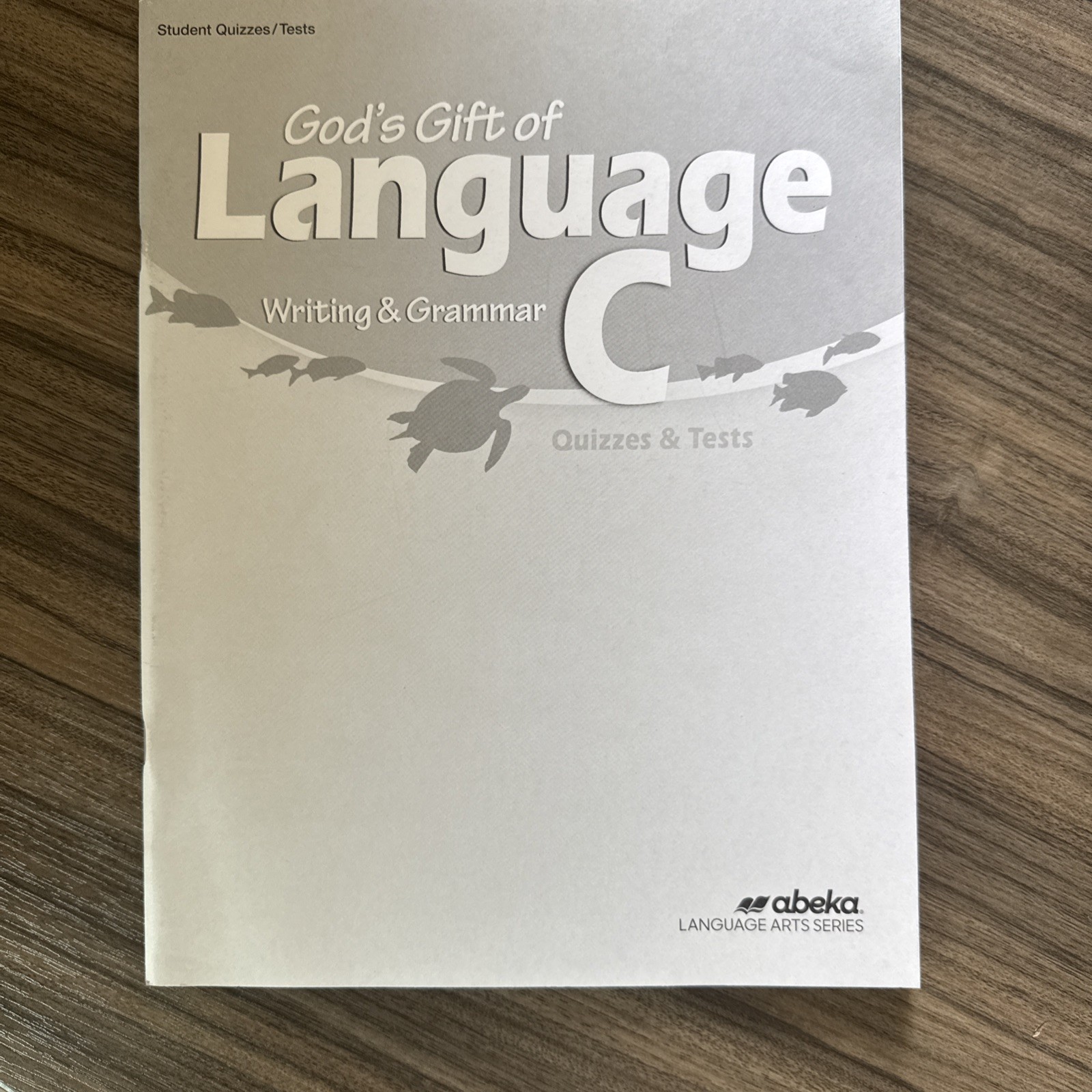 Abeka God’s Gift of Language C Quizzes/Tests Intermediate PB 2010 MPN 15727910