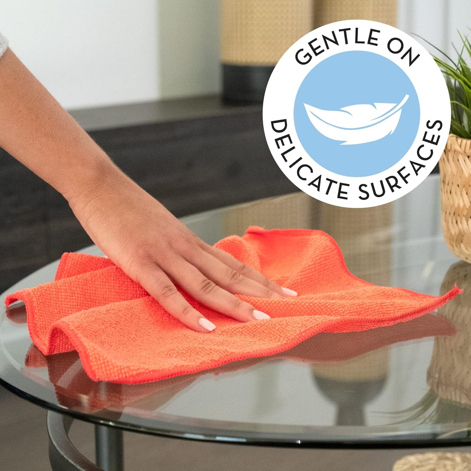 150 Pack Microfiber Cleaning Cloths, Bulk Microfiber Towels for Home Use