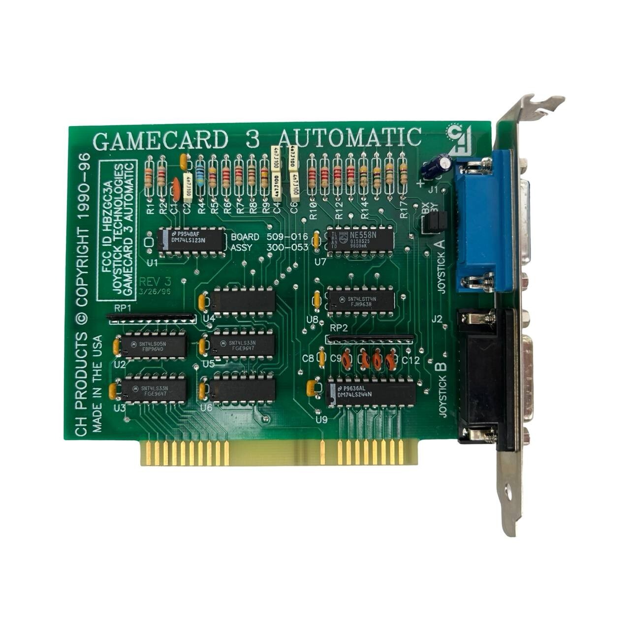 VTG CH Products Gamecard III 3 Dual-Port Automatic Controller Card