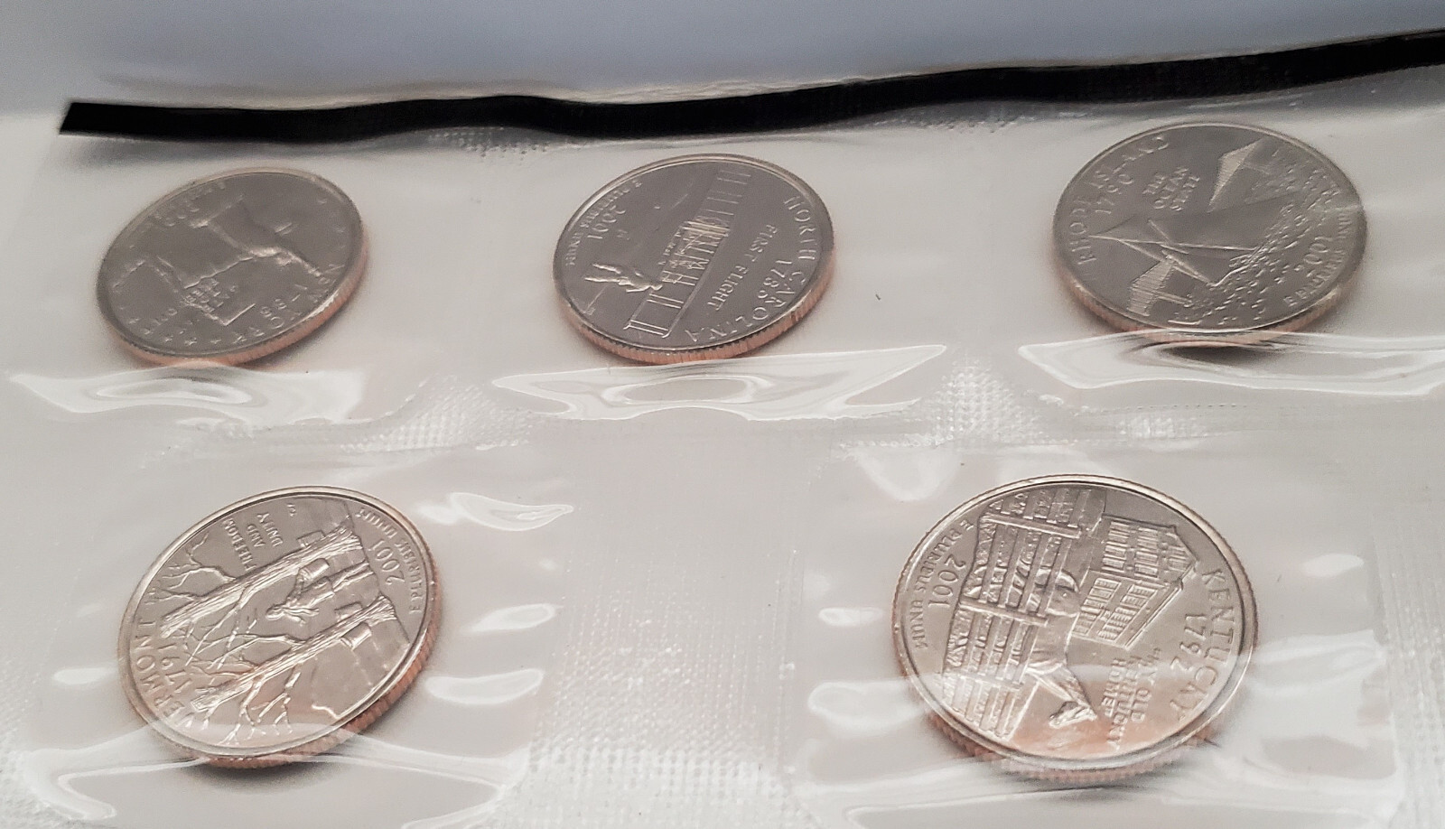 2001 P&D – US Mint Uncirculated Coin Set
