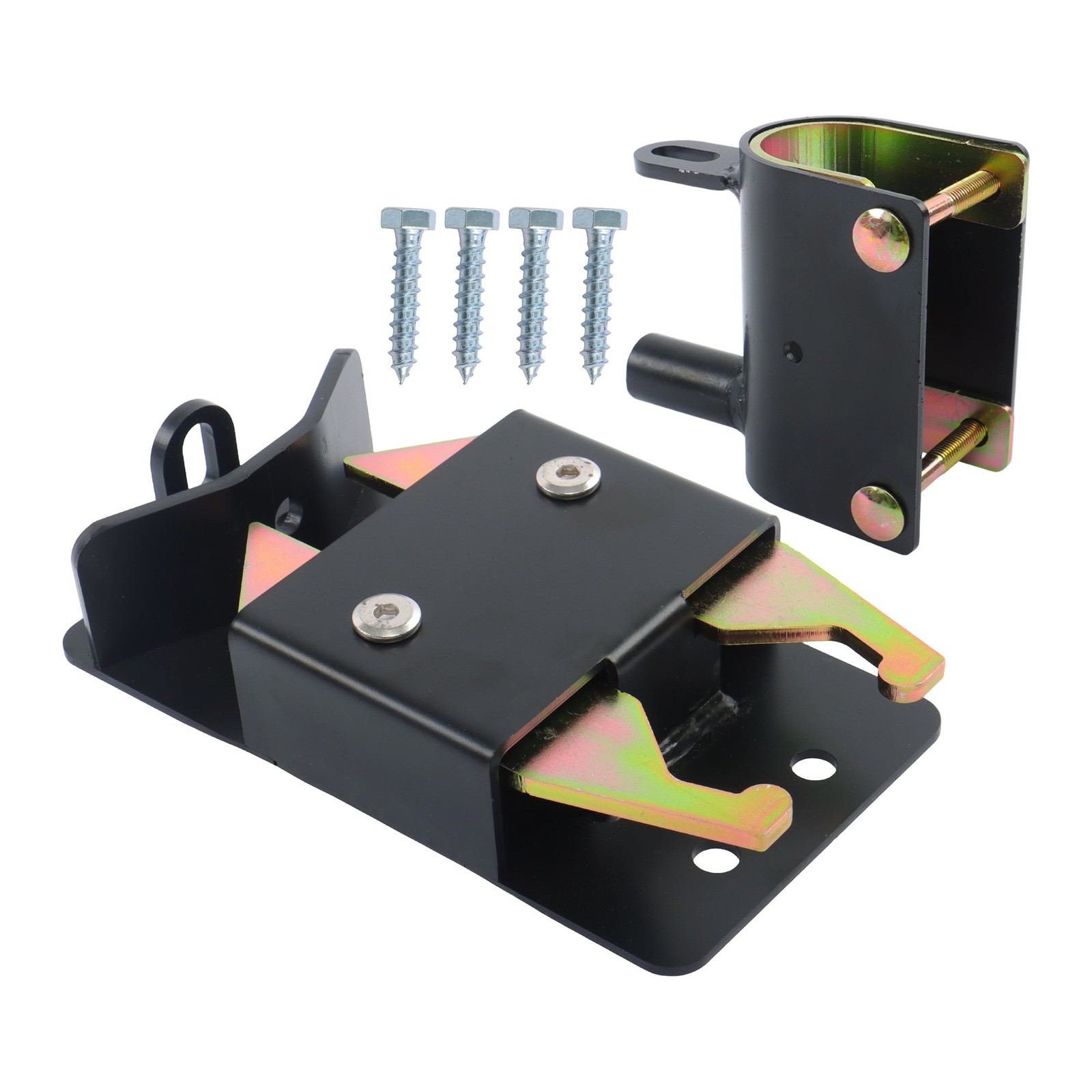 Heavy Duty 2 Way Farm Gate Latch, Two Way Fence Gate Latch for Metal Gates