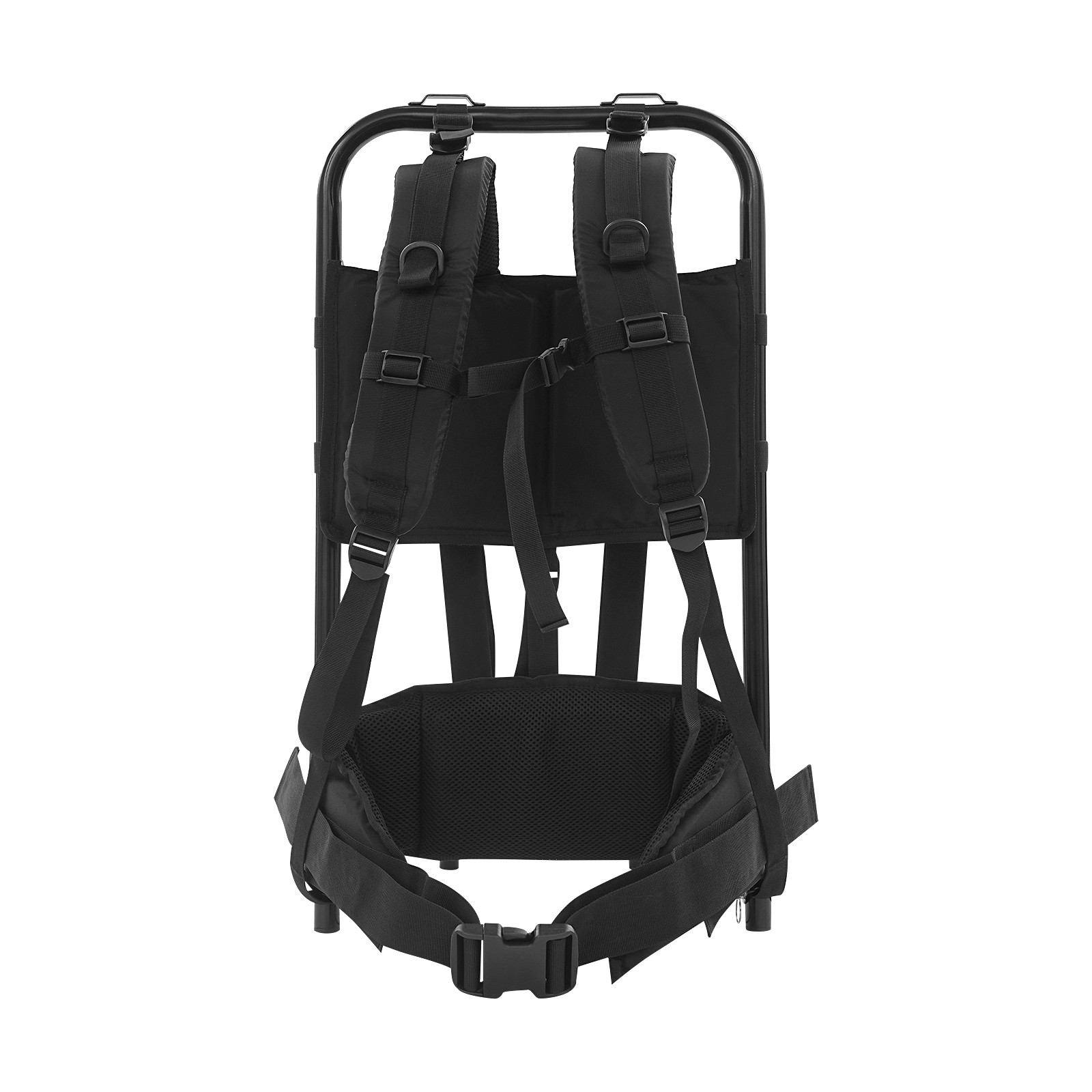 Hiking/Hunting Backpack Frame Aluminum Black External Frame Backpack Lightweight