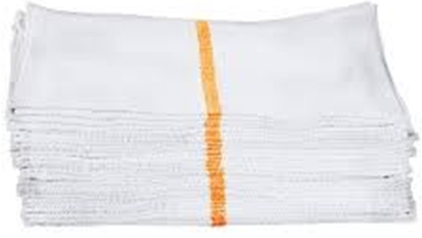 Bar Towels with gold Stripe_2/DZ