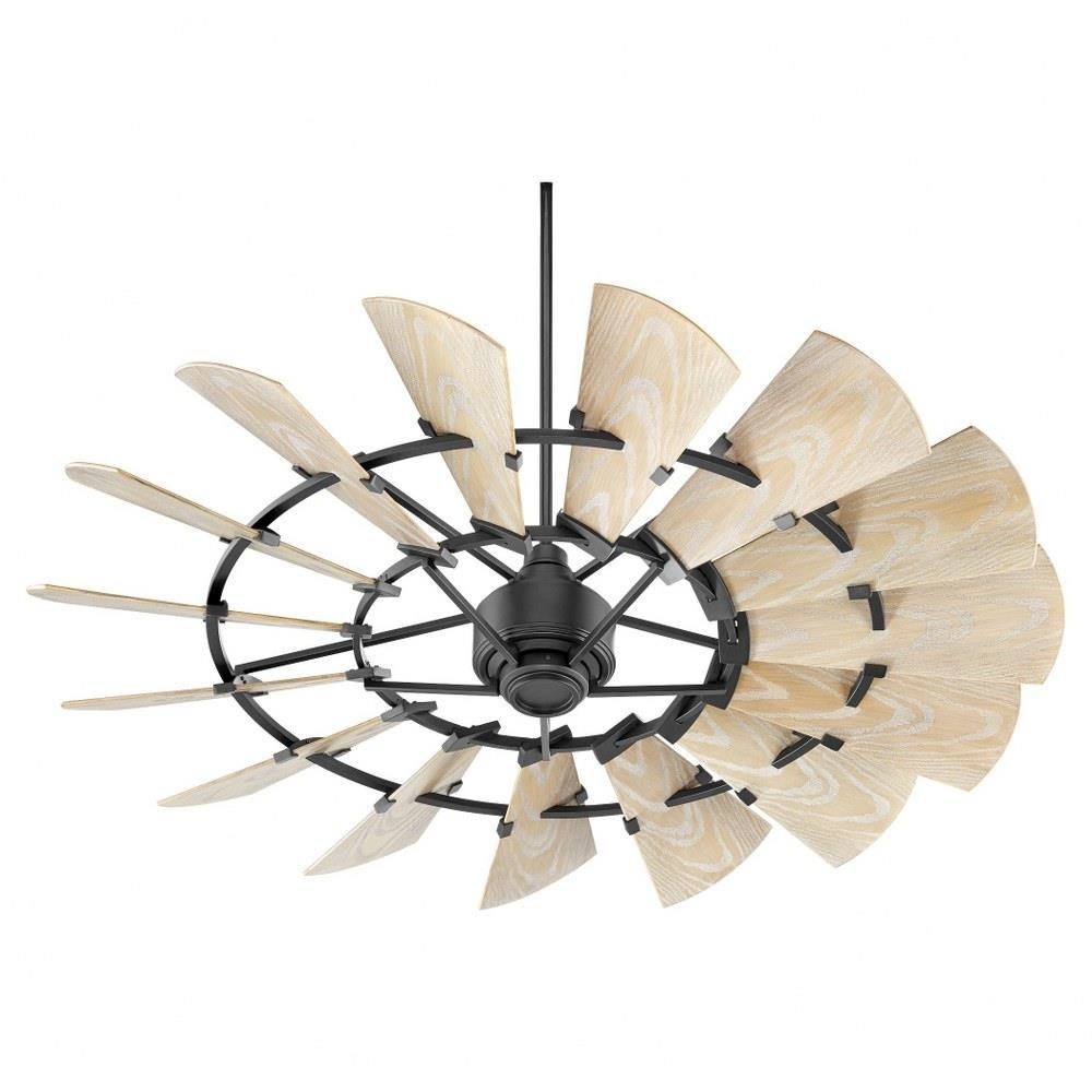 Ryland Street - 60 Inch Patio Fan-Black Finish - Ceiling Fans - 183-BEL-3383192