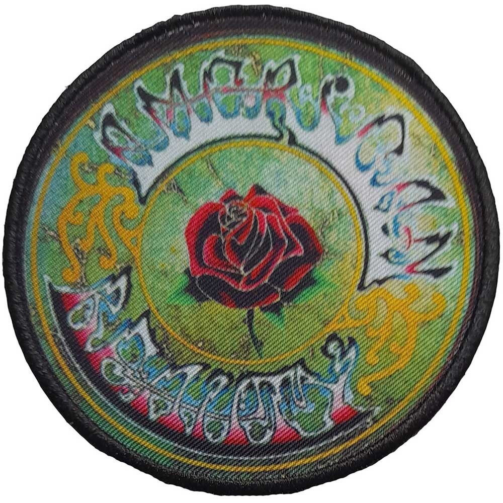 GRATEFUL DEAD american beauty circular official patch by rockoff