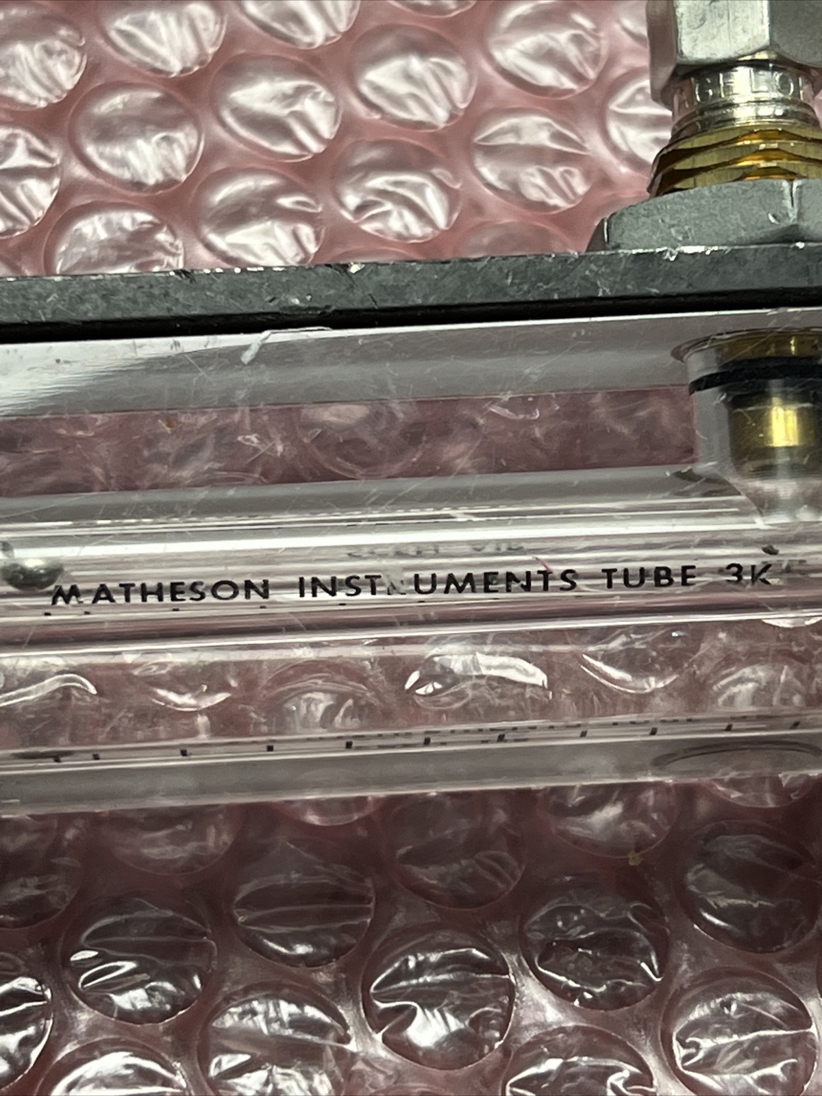 Used Matheson Instruments Tube 3k Flow Meter 0-10