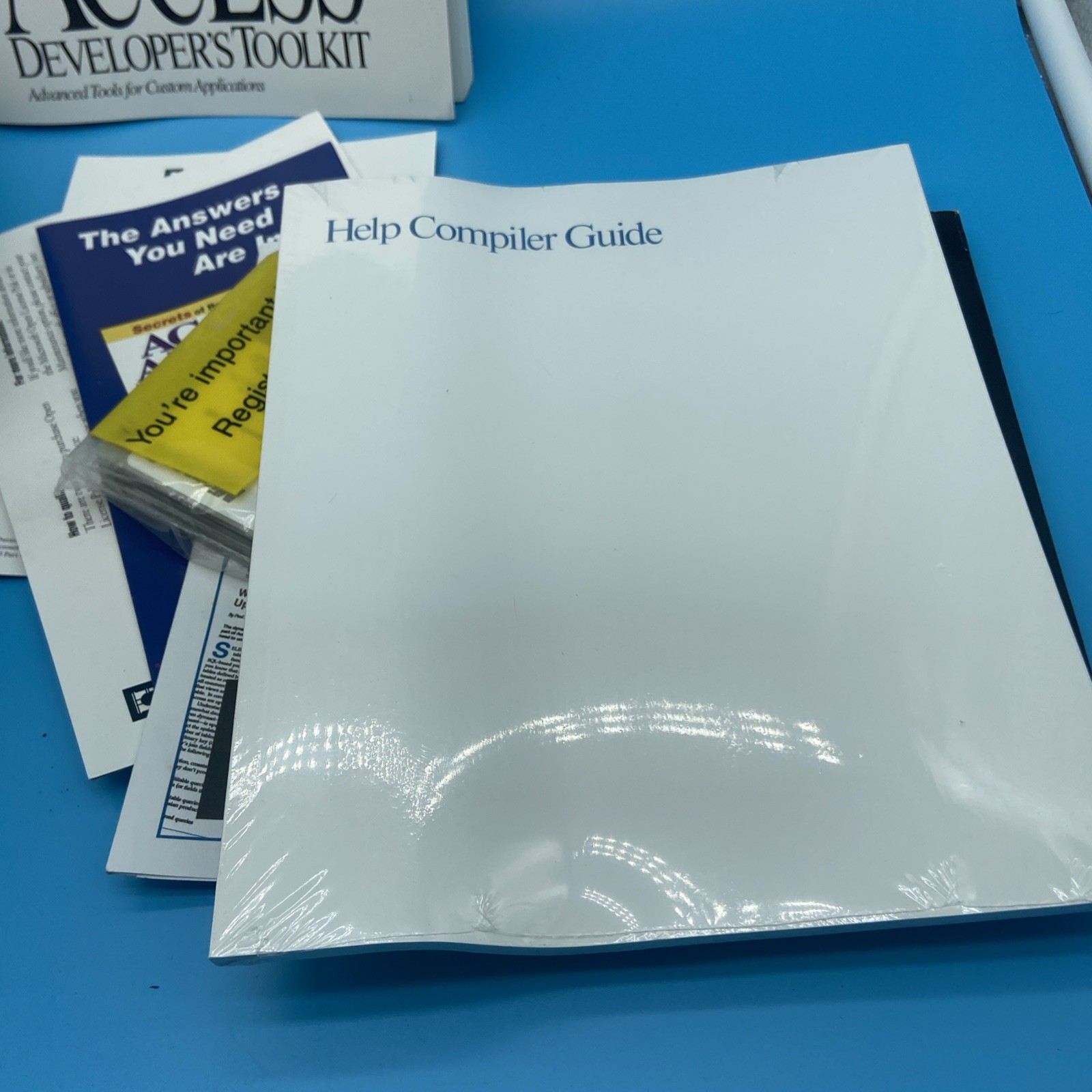 MS Access 2.0 Developer's Toolkit Win 3.1 - Manuals & SEALED Floppy Disks