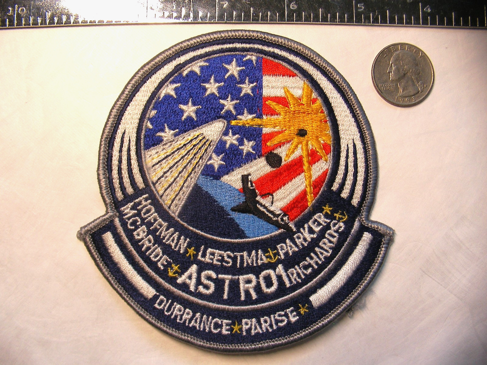 Cancelled Mission STS-61E Replica Patch NASA Space Shuttle
