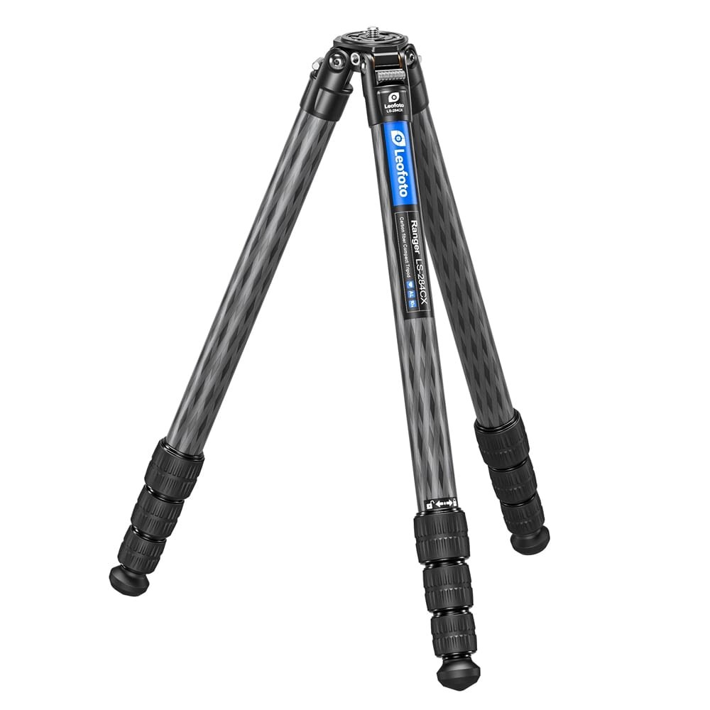 Leofoto Carbon Fiber Tripod with DC-282C Add-On Column (LS-284CX): BRAND NEW