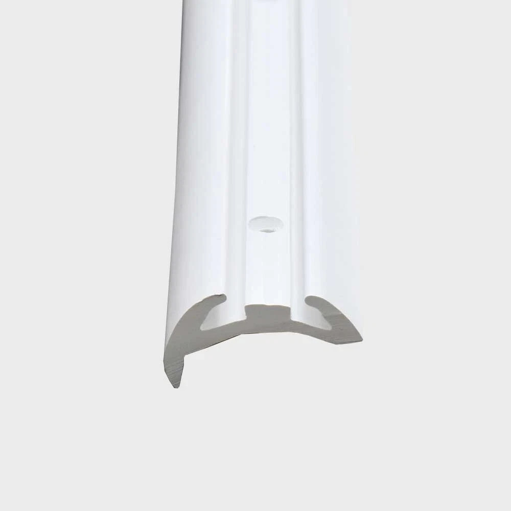 Taco Metals Boat Rub Rail V21-9677 | 2 x 1 Inch Rigid White (20 FT) - NEW - SALE