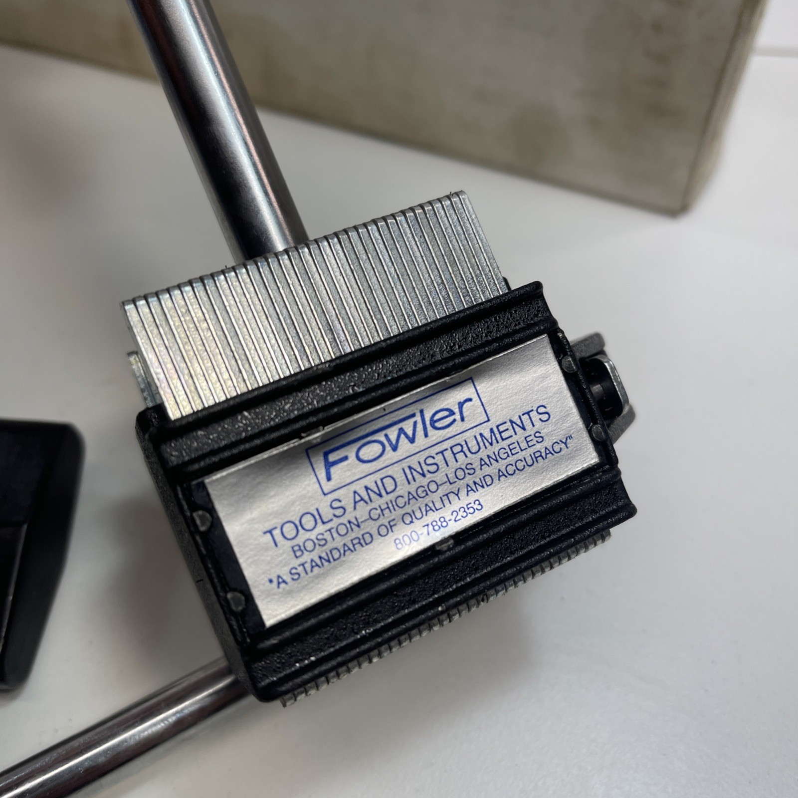 Fowler Dial Gauge W/ Mag Base