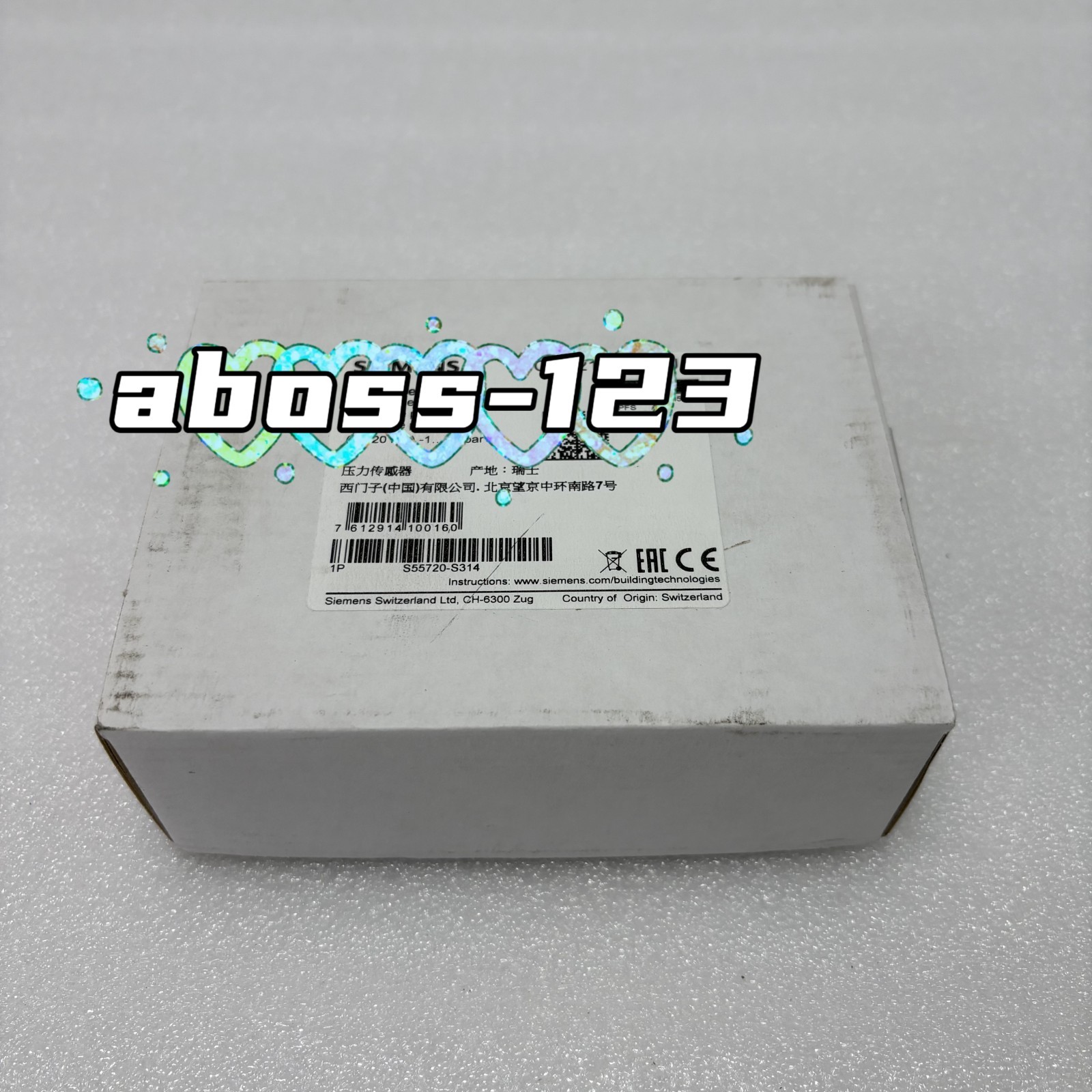 SIEMENS QBE2104-P10U pressure sensor#1pcs New In Box