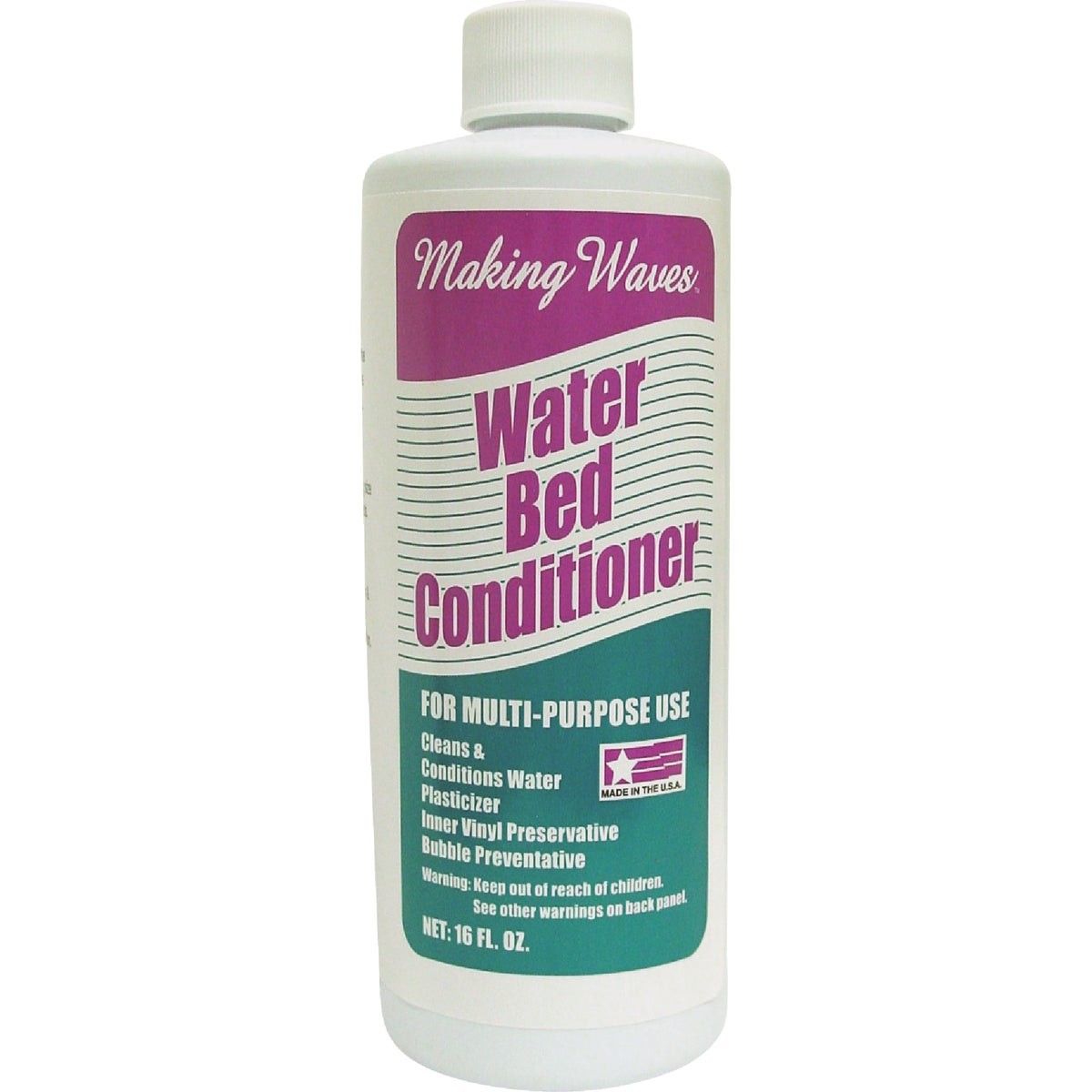 Making Waves 16 Oz. Waterbed Conditioner 1WC 60% Cotton/ 40% Polyester