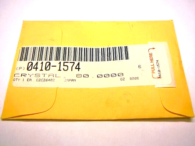 Keysight 0410-1574 Quartz Crystal 80.0000 MHz