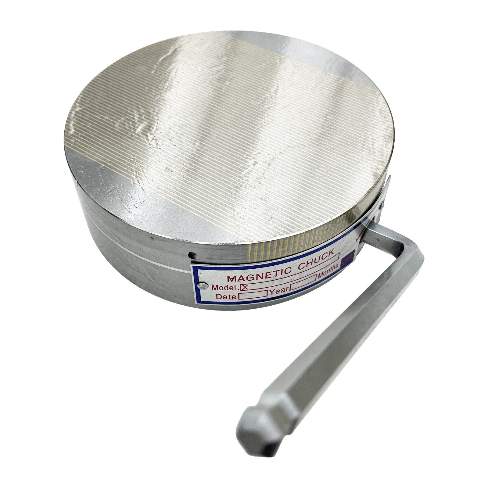 Fine Pole Permanent Round Magnetic Chuck Diameter 6.3inch for Grinding Machine