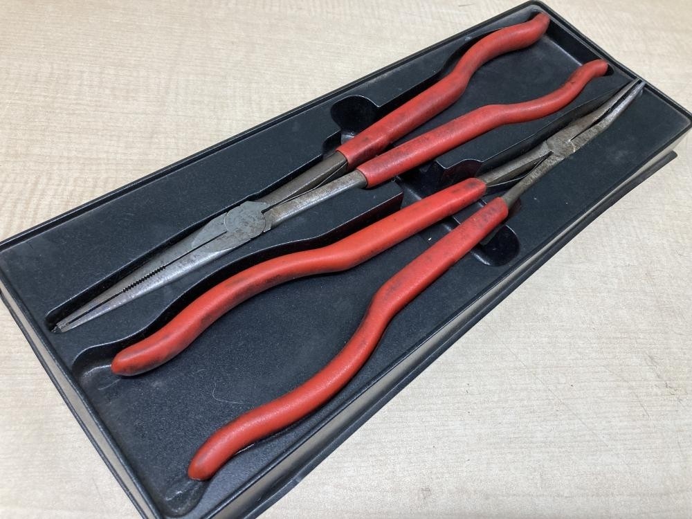 Snap-on Bent-Nose Pliers set of 2
