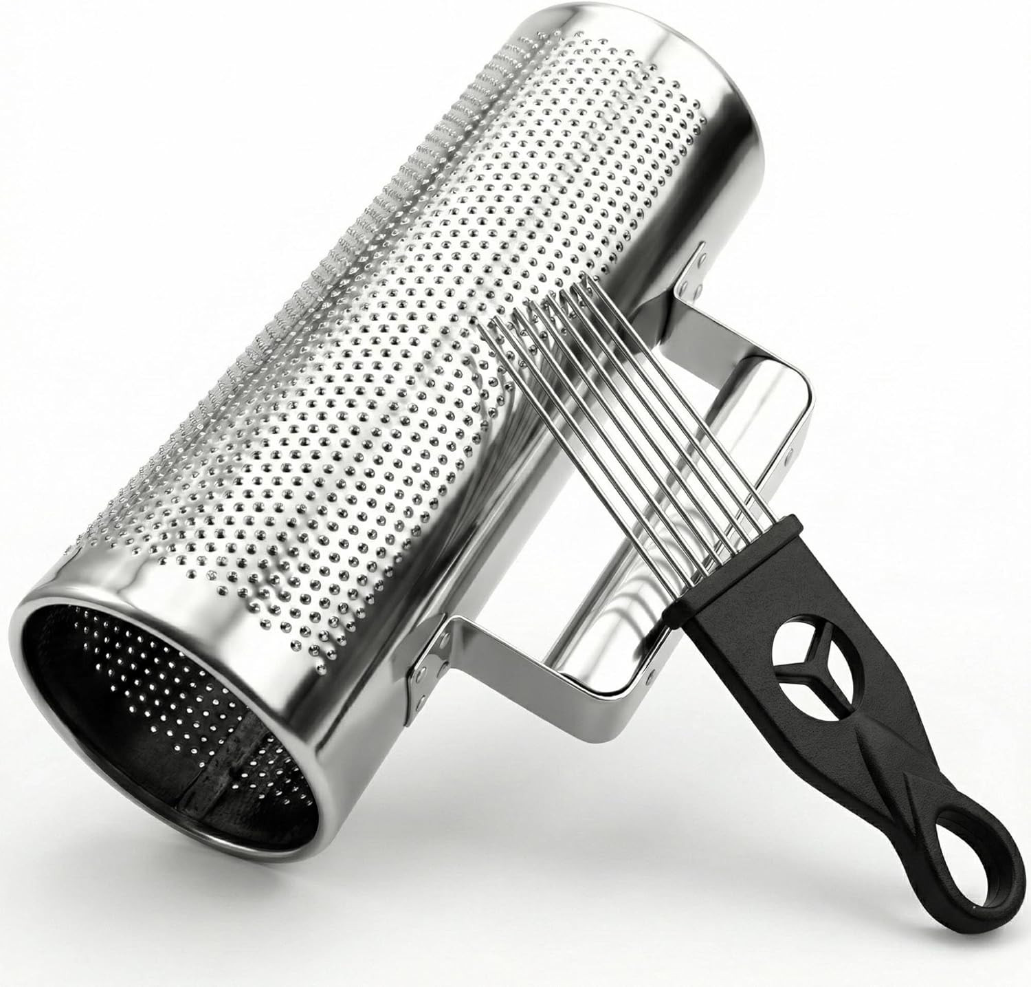 Professional Metal Guiro Instrument, 8" X 3" Stainless Steel Latin Percussion wi