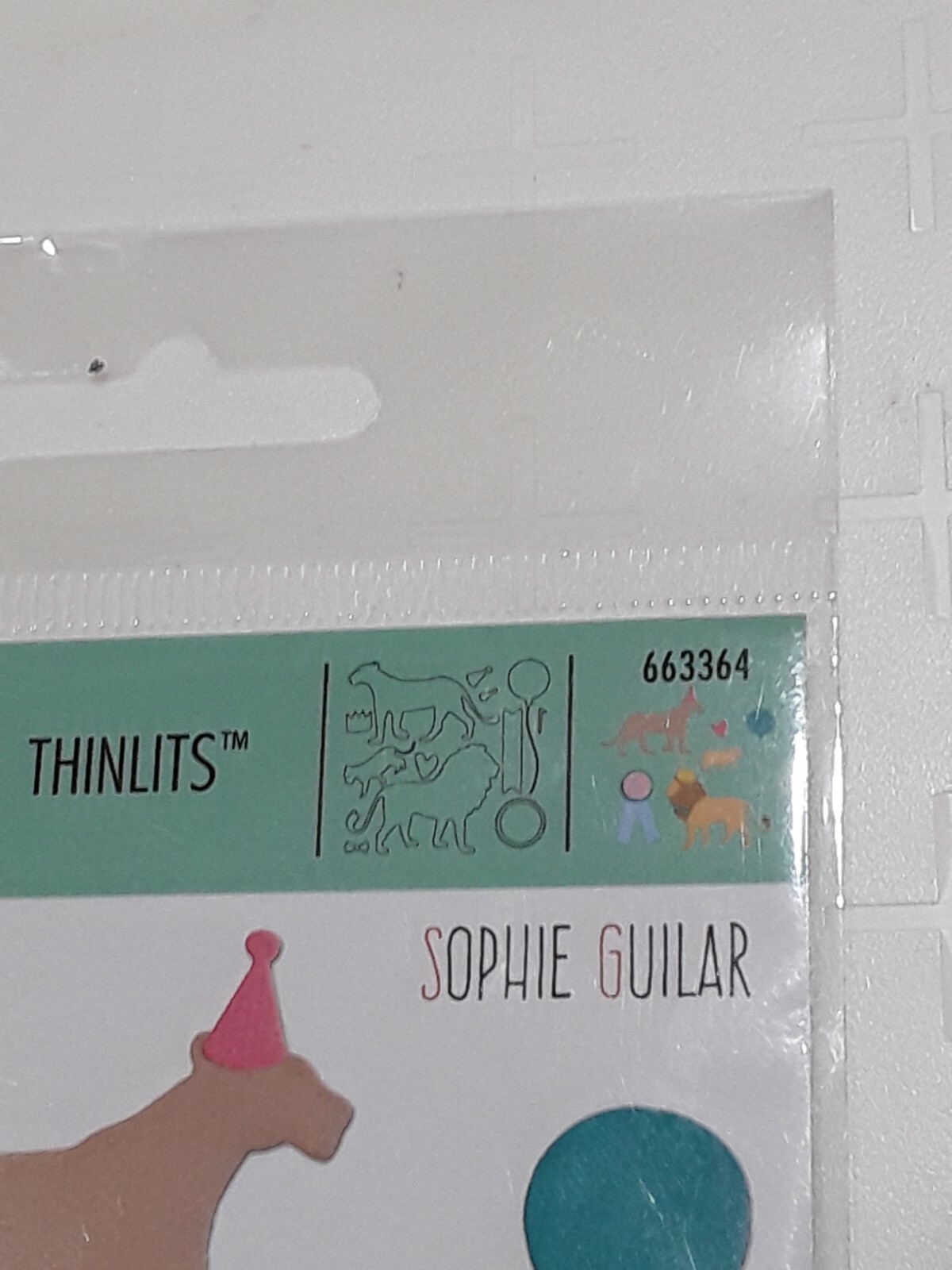 Sizzix Thinlits 663364 Party Cats 11 die set by Sophia Guilar. NIP