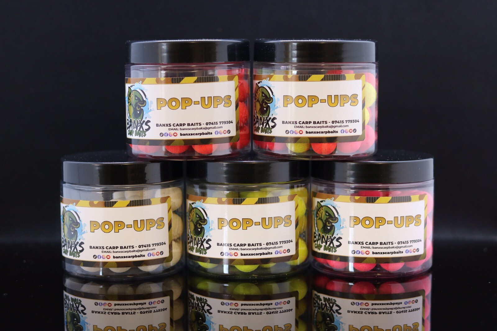 Carp baits pop-ups