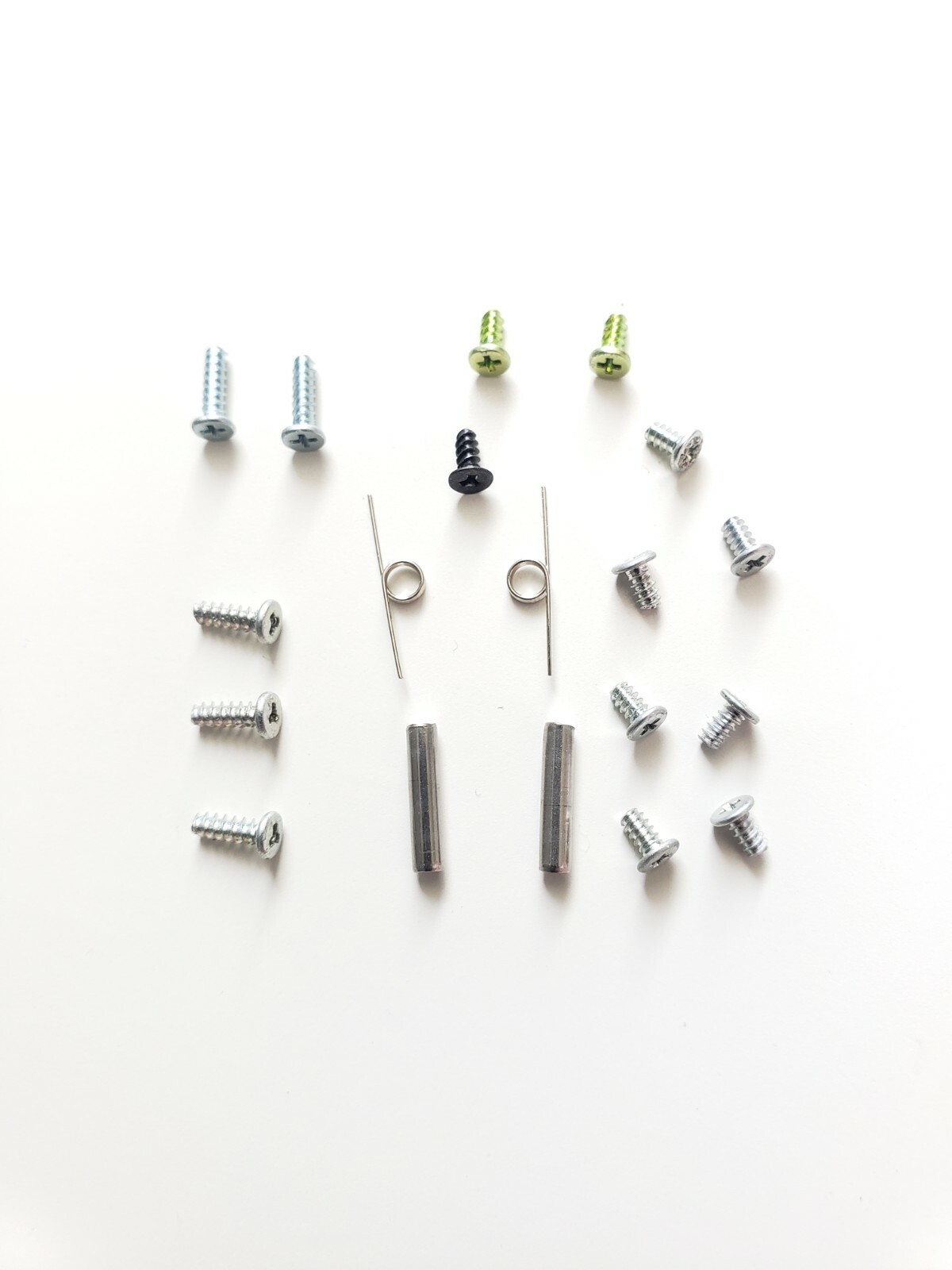 ORIGINAL OEM Full Set of Screws L/R spring Metal Pillar Nintendo DS Lite NDSL