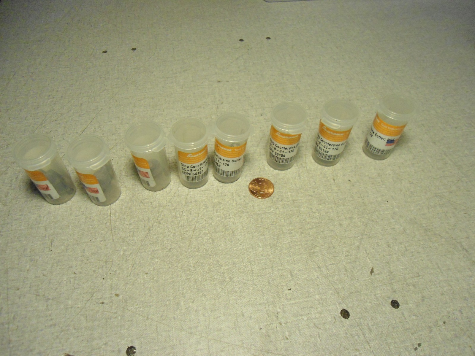 Severance Tool Stop Countersink Cutter SC-8-41-170 Lot of 8