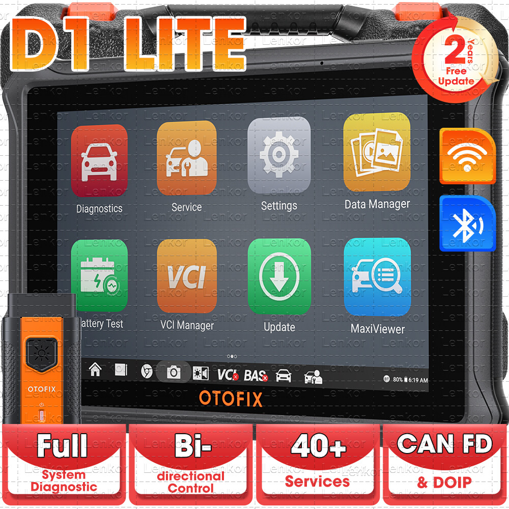 2025 OTOFIX D1 Lite Car Bidirectional Scanner Full System Diagnostic Coding Tool