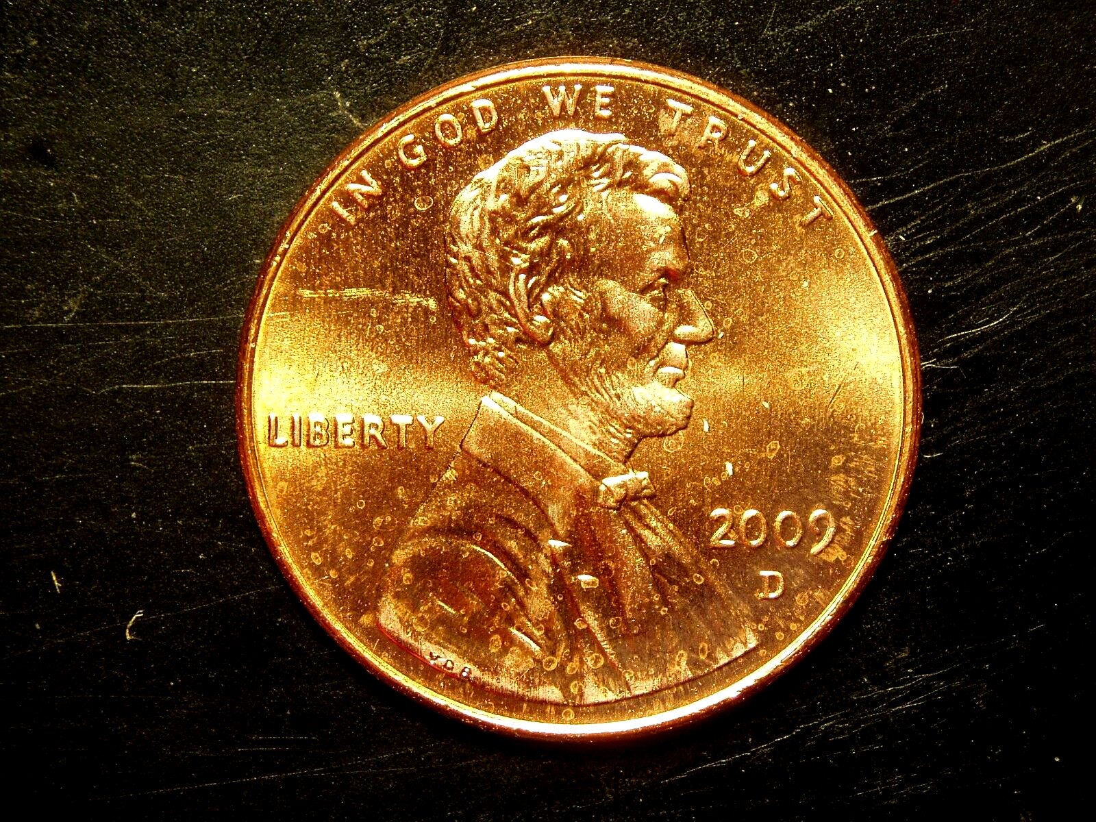 2009-D UNC LINCOLN MEMORIAL CENT #1