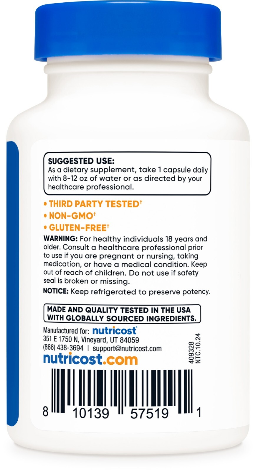 Nutricost Probiotic Complex (40 Billion CFU) (60 Capsules)