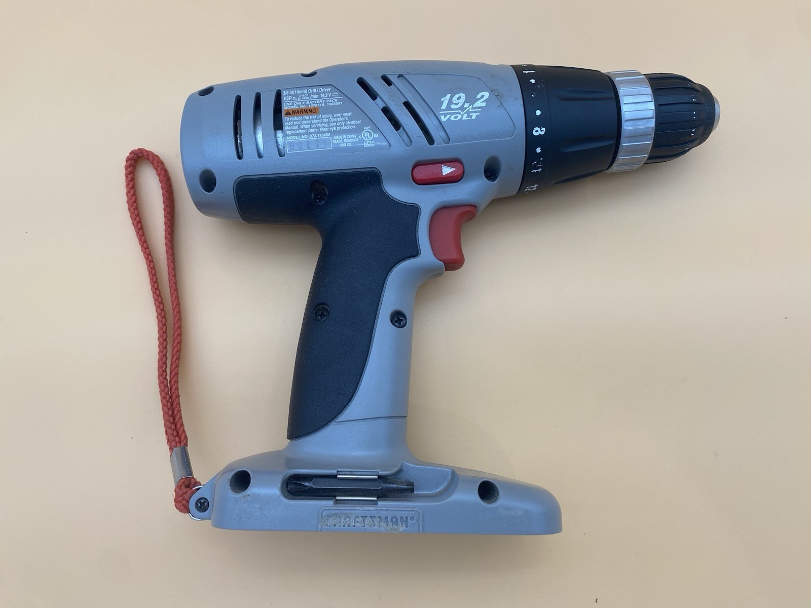 Craftsman 75th Anniversary Power Saw & Cordless Drill Tool Set - Flaws Untested