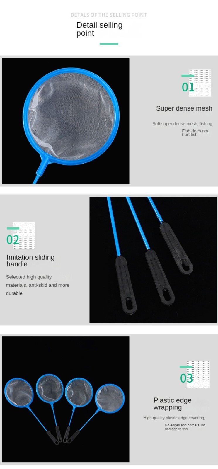 5 x BlueMini Baby Brine Shrimps Net Special Fine Artemia Sieve for Brine Shrimp