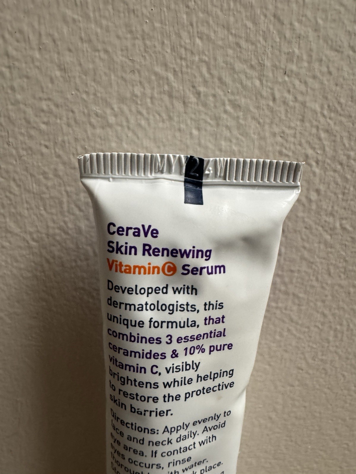 CeraVe Skin Renewing Vitamin C Serum & 3 Ceramides 1 fl oz 30 ml NEW w/o Box