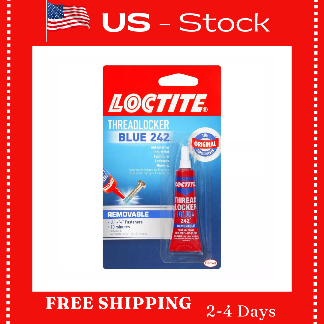 Loctite Threadlocker Blue - 242 6 ml, 1 Pack