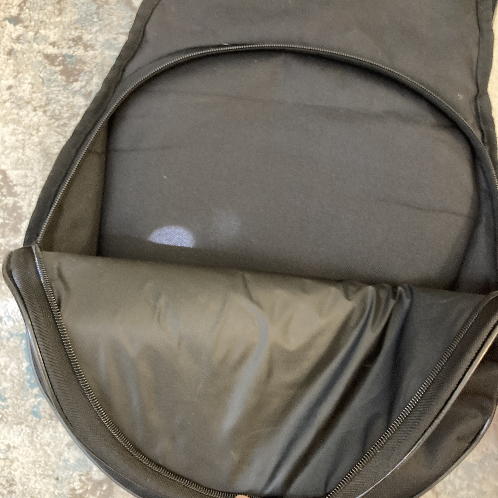 Practice Drum Pad 2 Bags Backpack 12 Inch & Snare Bag Red NICE + 2 drum keys