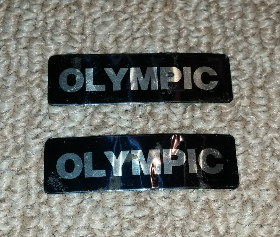 Premier Olympic Drum Badge with Serial Number (425)