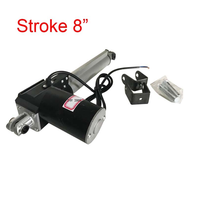 6000N 24V DC Linear Actuator Electric Motor Stroke 8" 200mm replacement