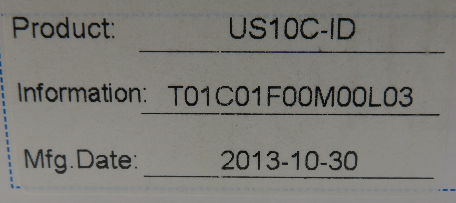 NEW US10C-ID Fingerprint Reader Time Tracking & Attendance Tracker - Opened Box