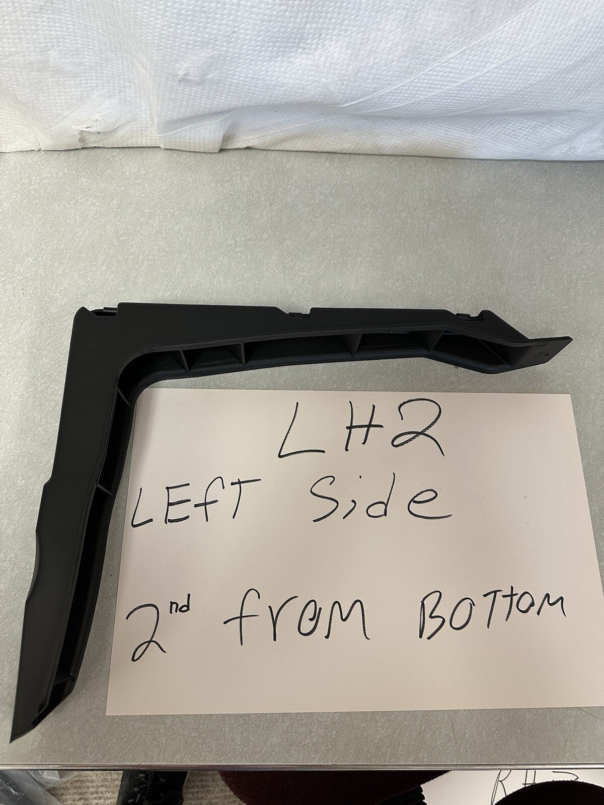 Left Side Driver Side Cab Extender Brackets International LT625 X4 Left Side Kit