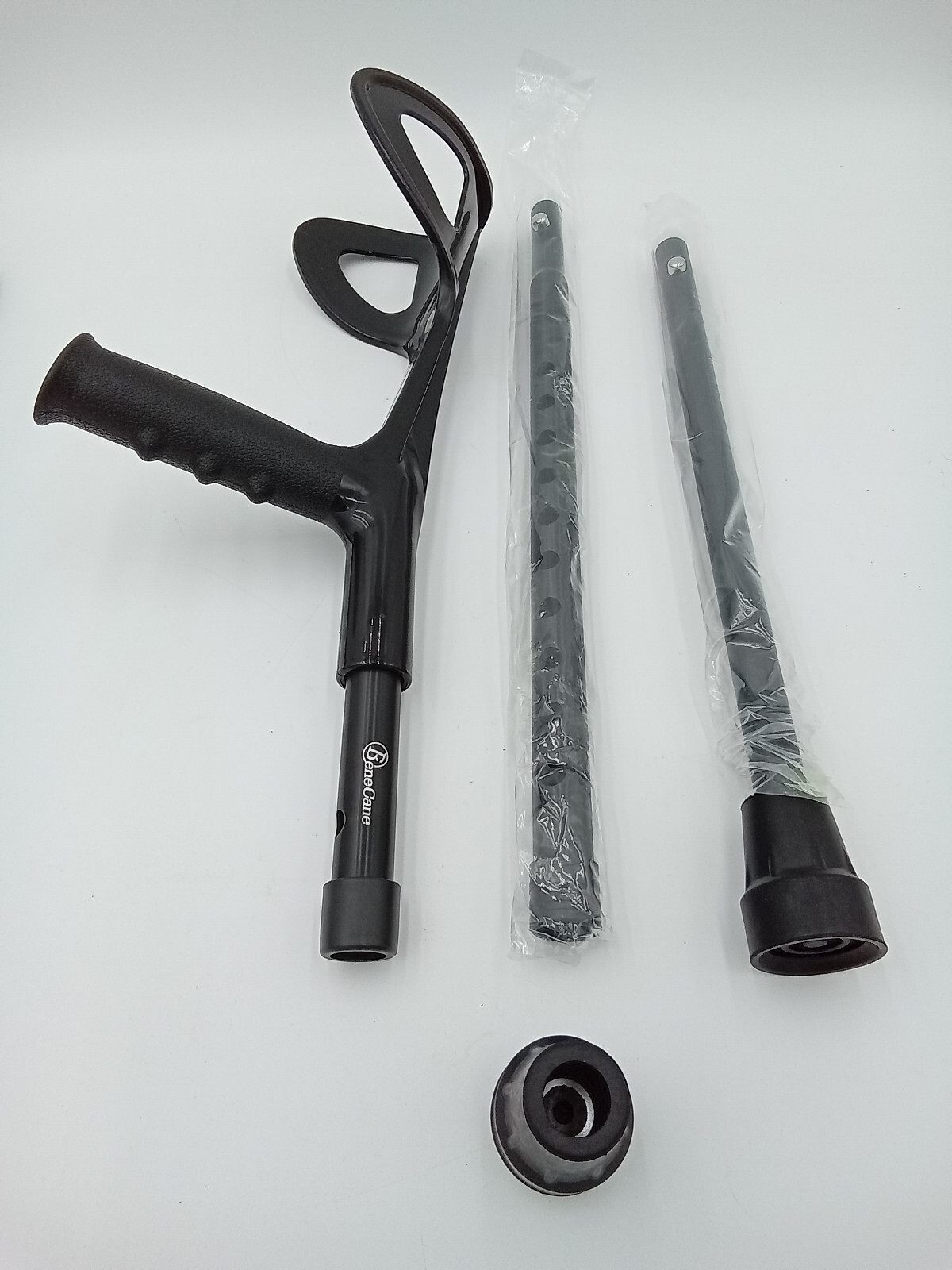 BeneCane Forearm Canes Lightweight Arm Crutch Adjustable Length 39" Max (1 Pair)