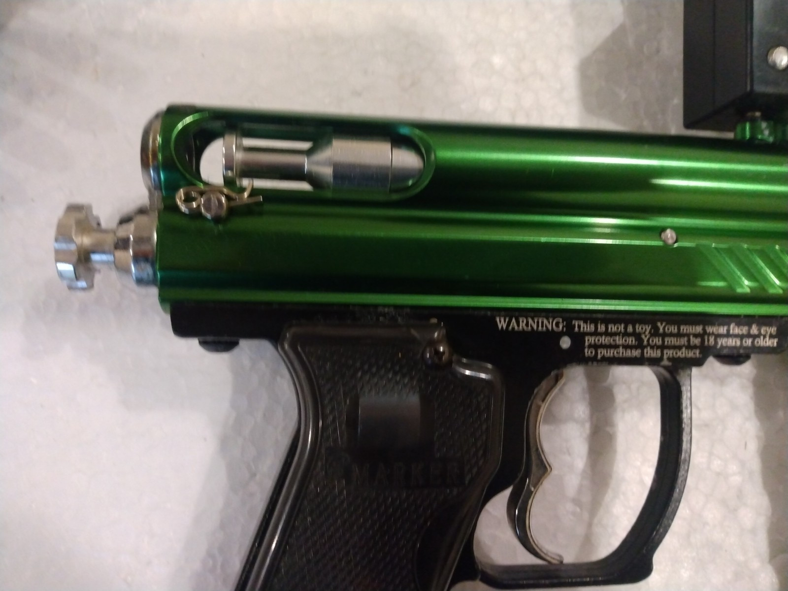 Spyder Imagine Paintball Gun Electronic Marker Green
